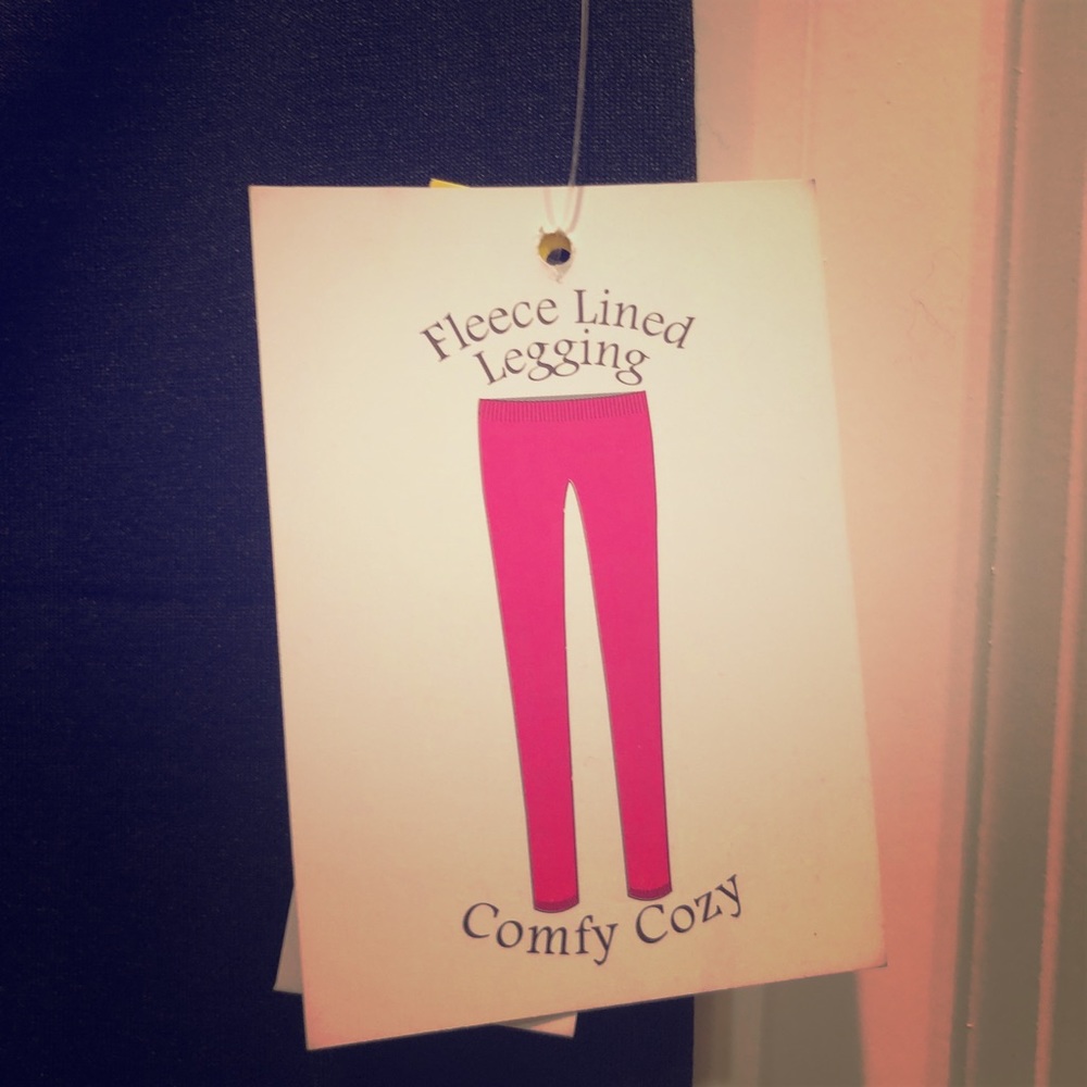Fleece leggings